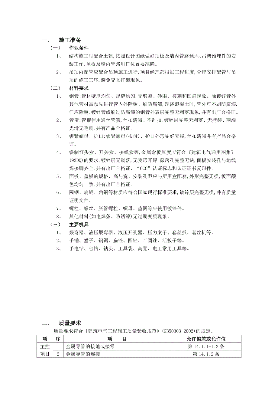 05吊顶内管路敷设工程-技术交底_第1页