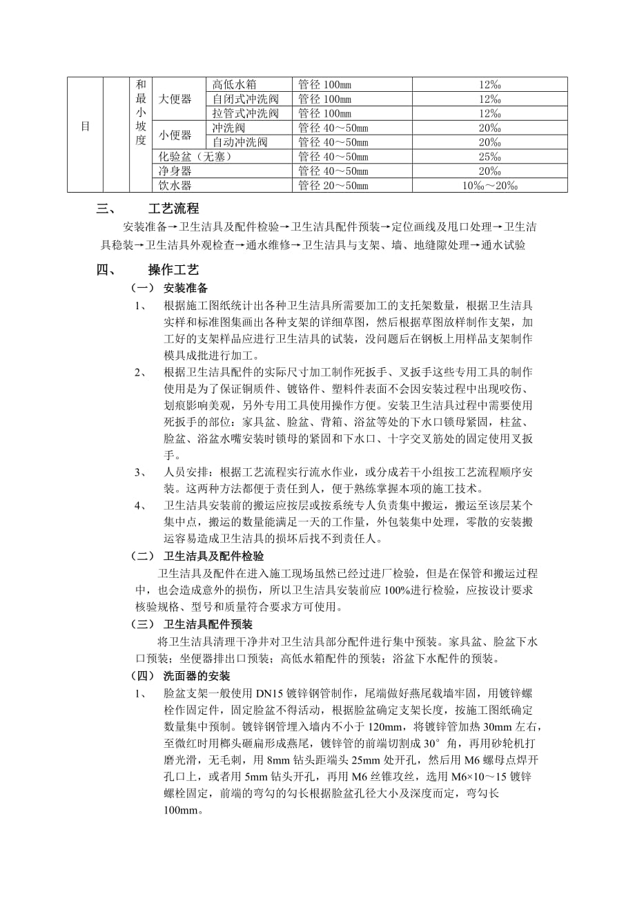 05卫生洁具安装工程-技术交底_第3页