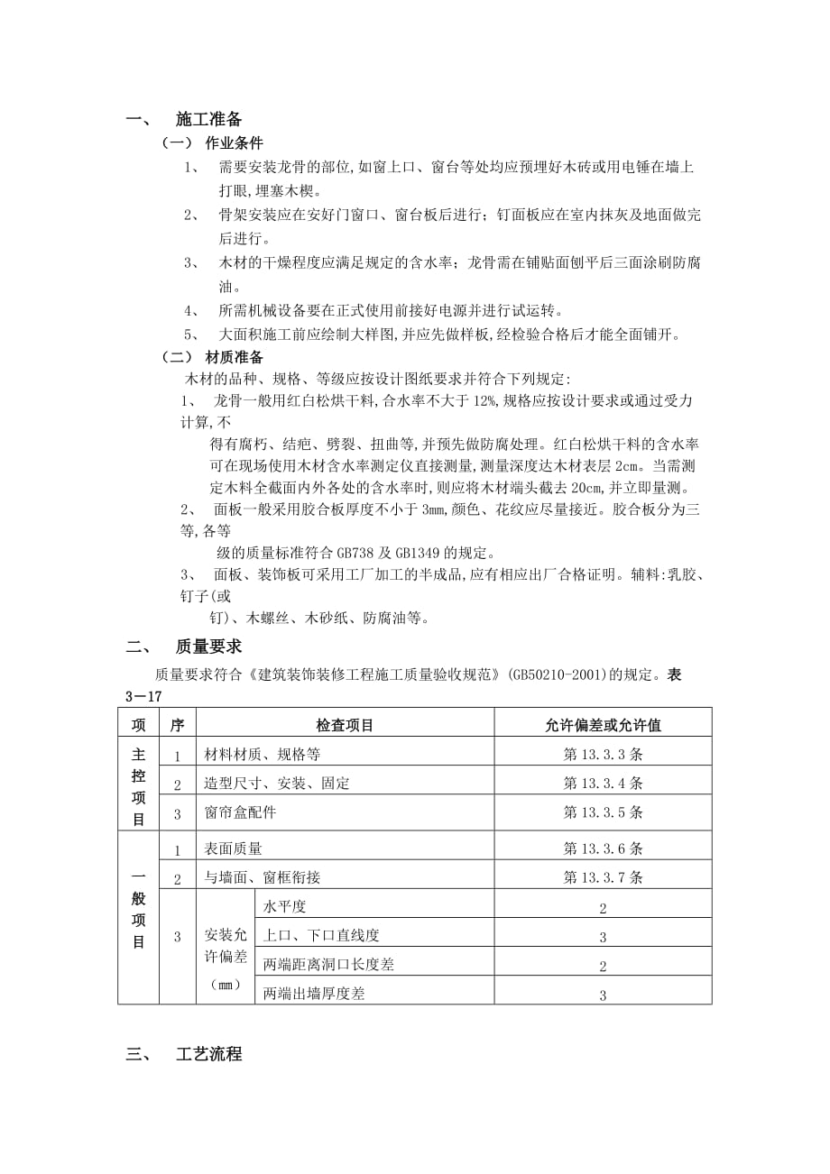 24窗帘盒、窗台板和散热器罩工程-技术交底_第1页