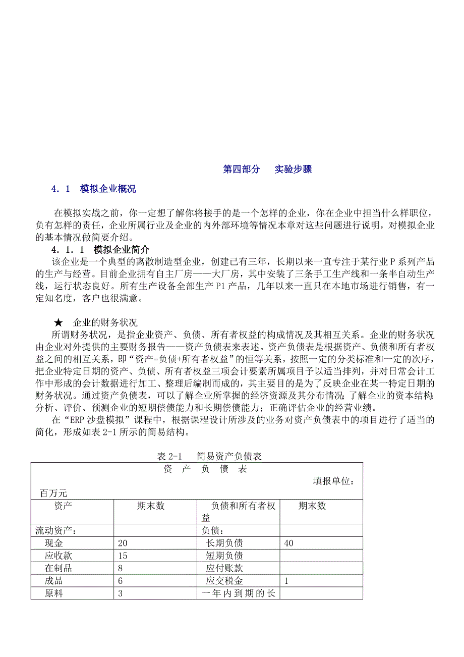 erp企业模拟经营与沙盘实习报告.doc_第2页