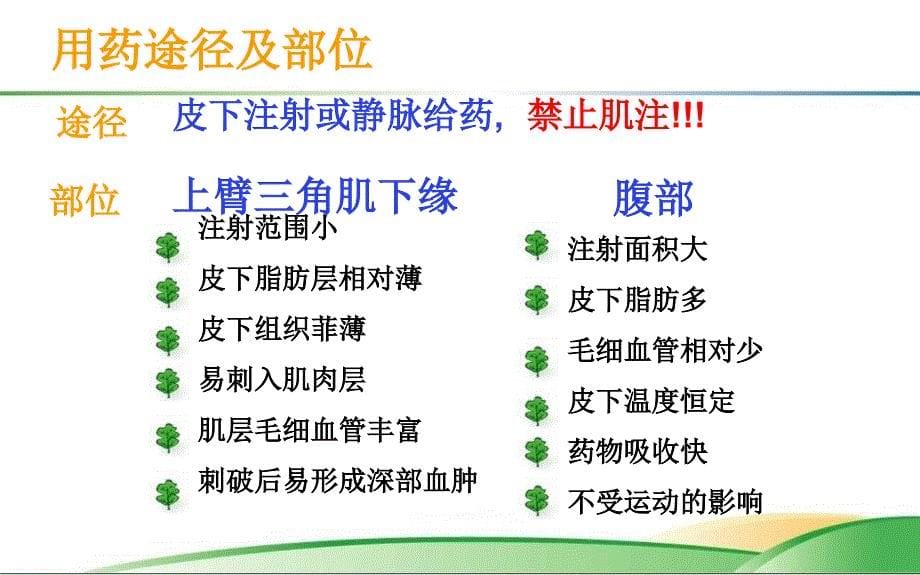 低分子肝素的使用及注意事项PPT演示课件_第5页