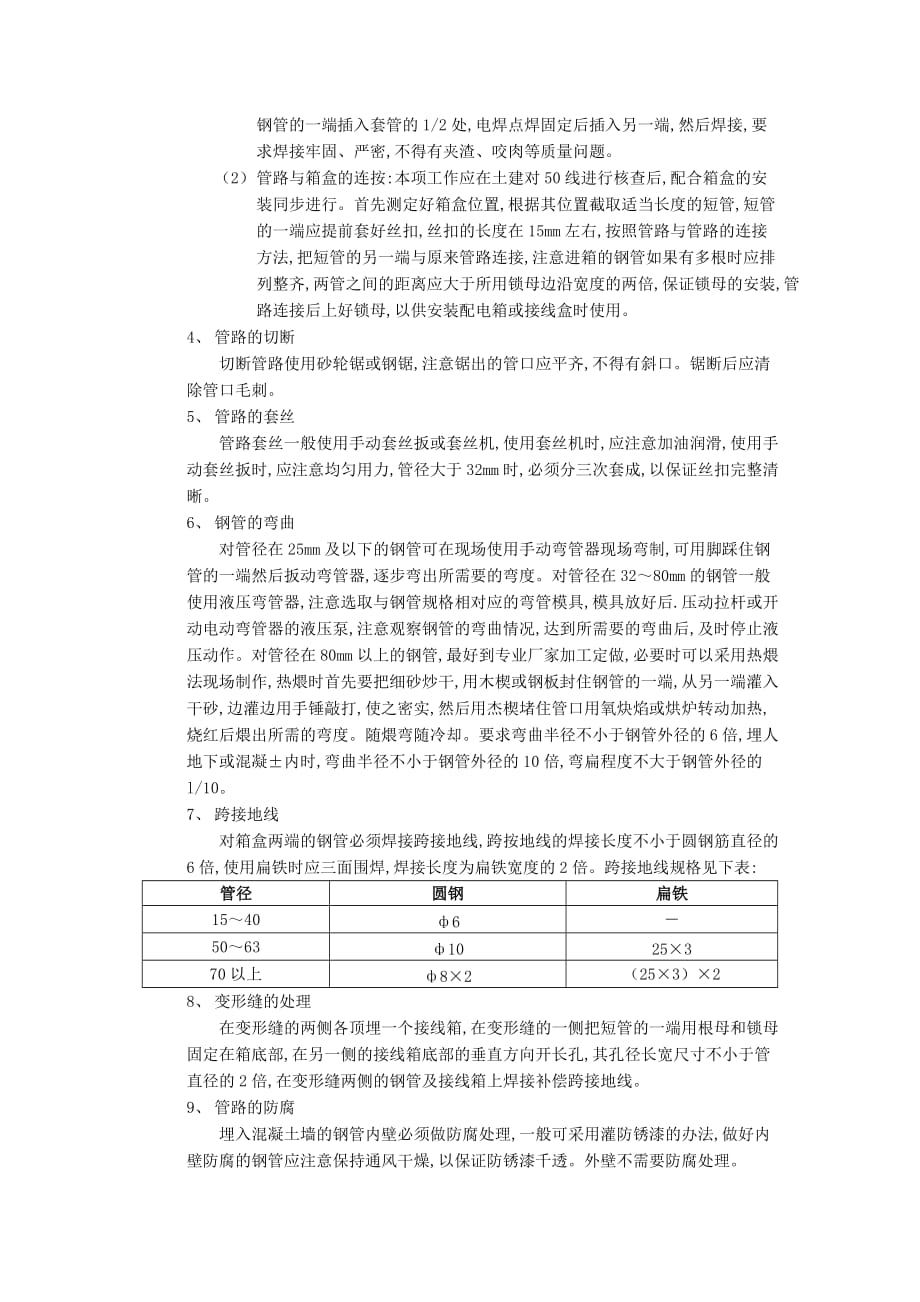 01混凝土墙内管路敷设工程1-技术交底_第4页