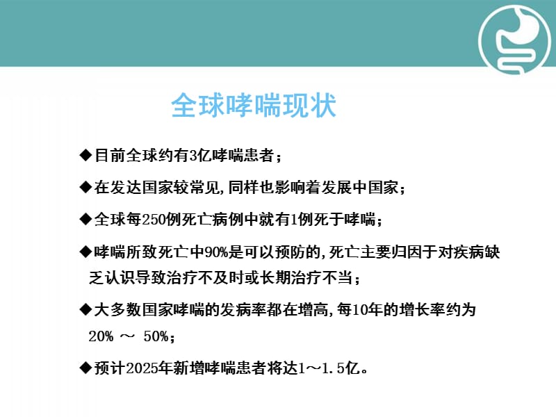 哮喘的诊断、严重程度分级和治疗PPT演示课件_第2页