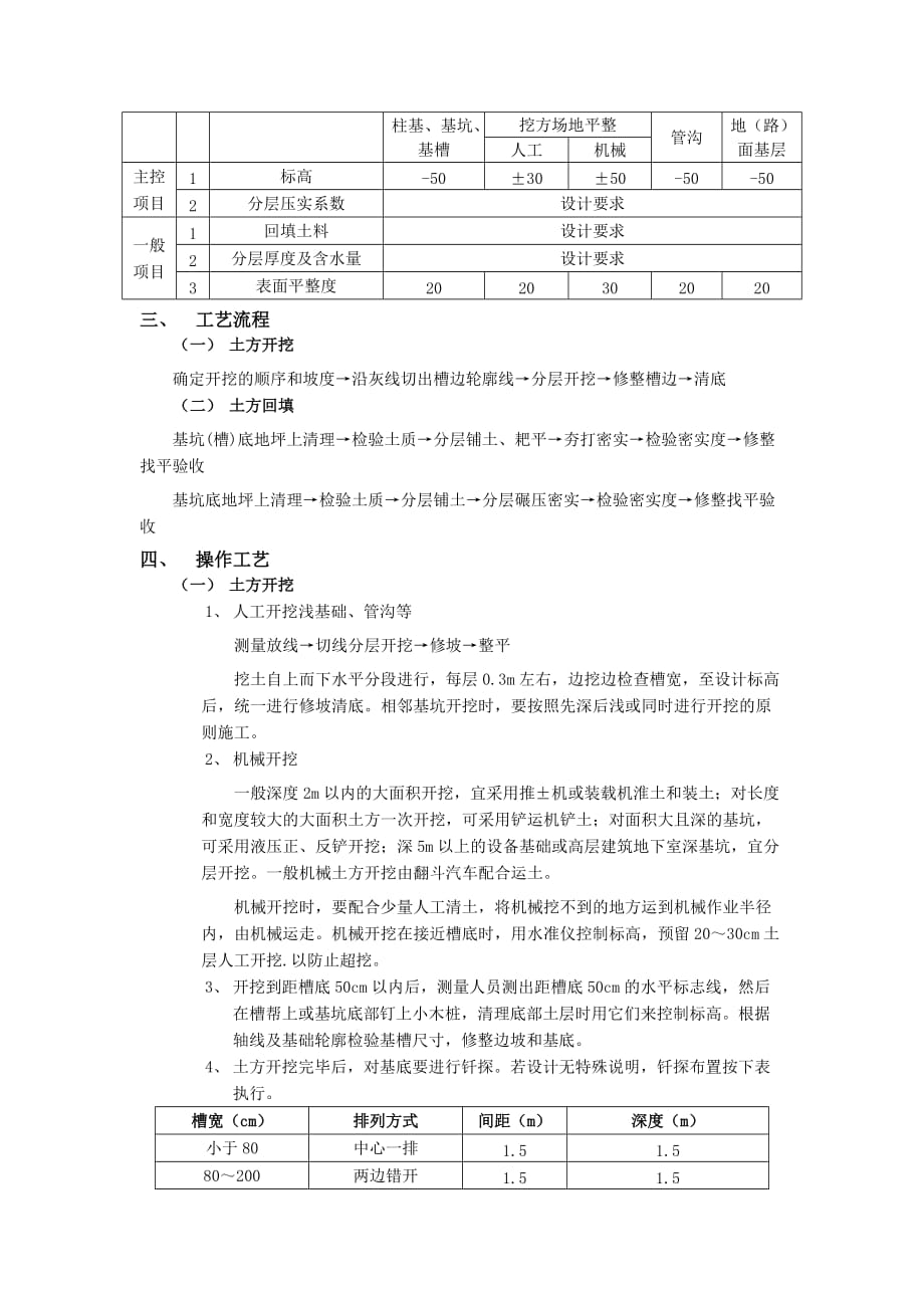 17土方开挖和回填工程-技术交底_第2页