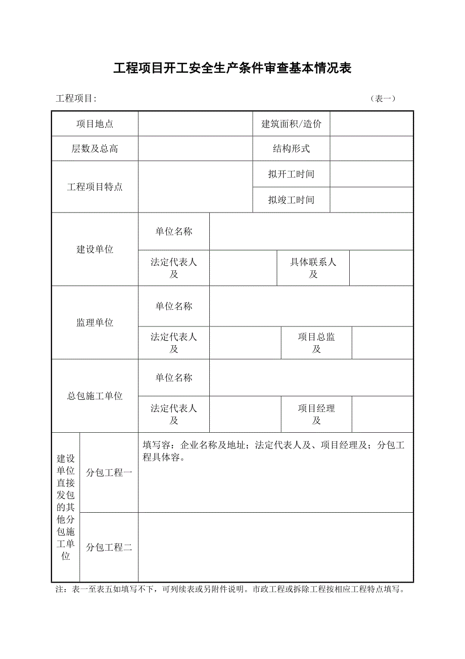 表2_开工安全生产条件审查申请报告_第4页