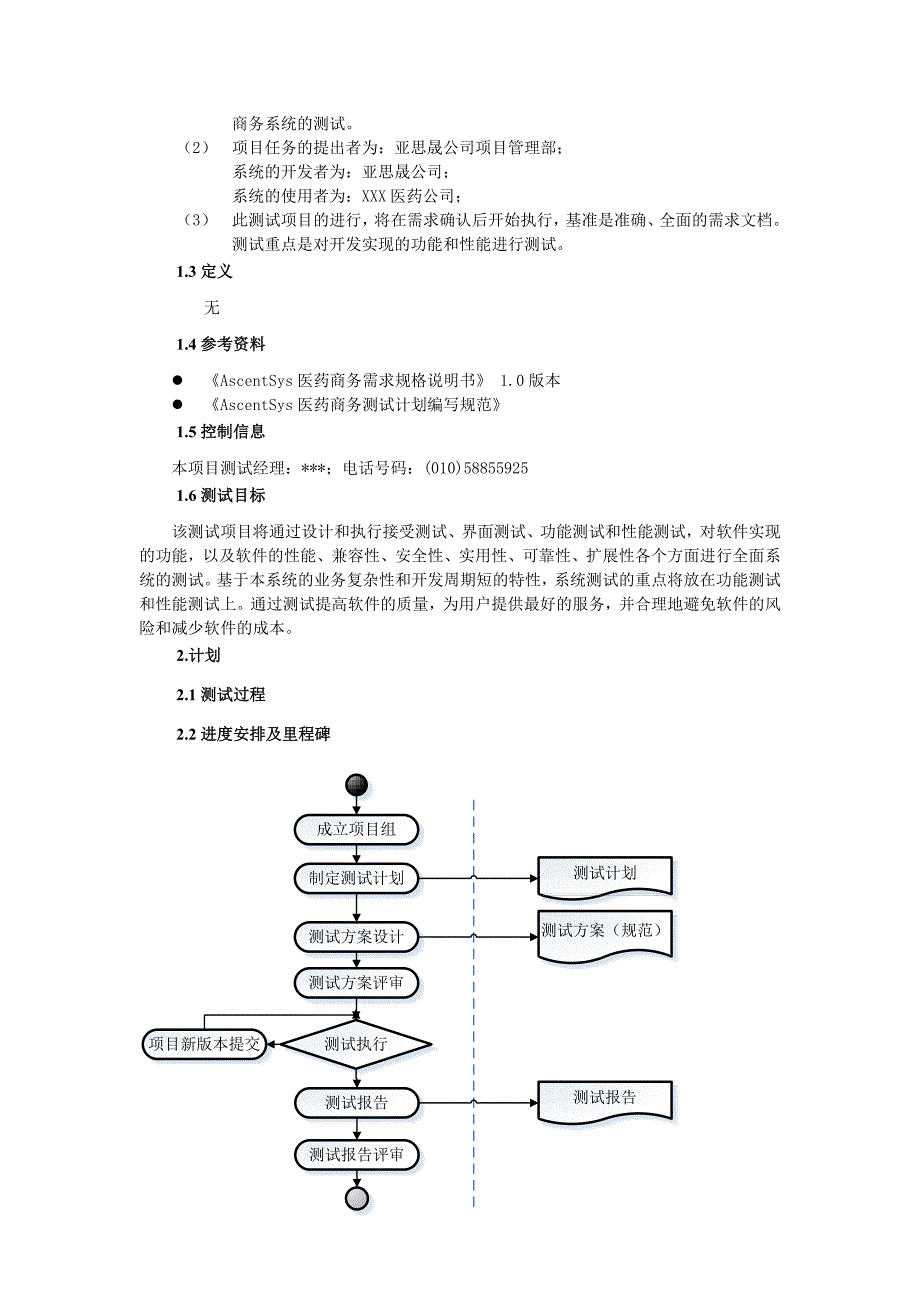 3.艾斯医药商务系统测试计划.doc_第2页