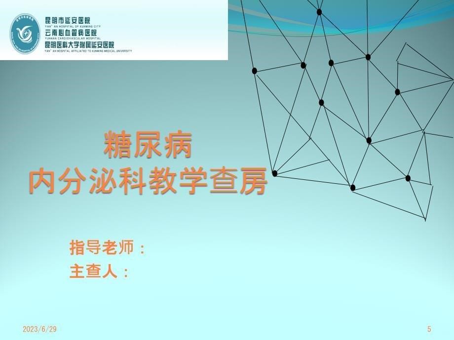 糖尿病教学查房PPT课件_第5页