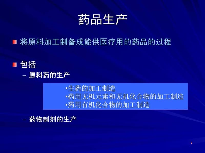 学习课件第七章药品生产质量管理ppt课件_第4页