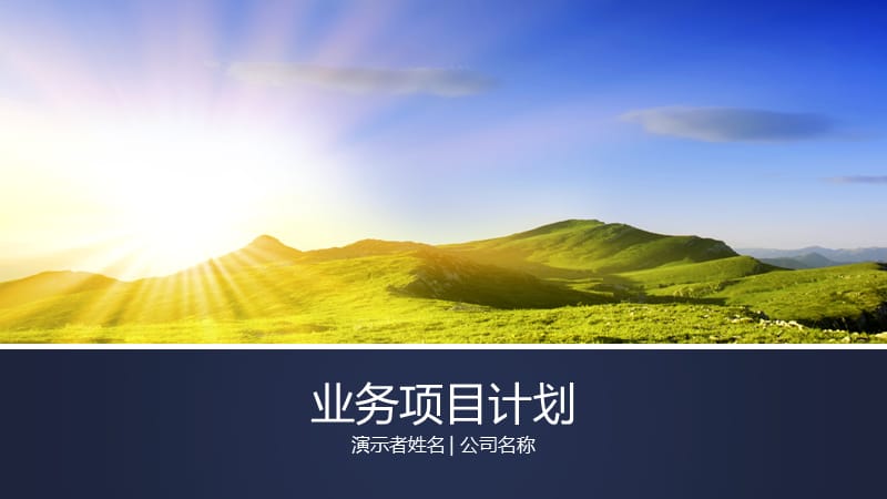 业务项目计划.ppt_第1页