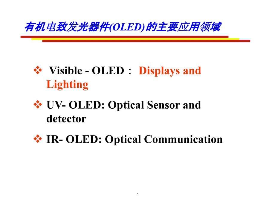 有机电致发光器件简介ppt课件_第5页