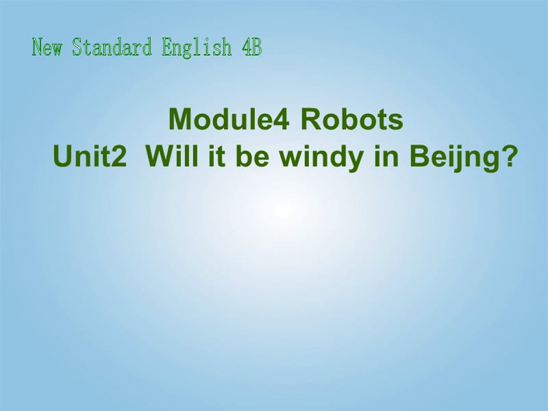 四年级英语下册 MODULE4 unit2(1)课件 外研版.ppt_第1页