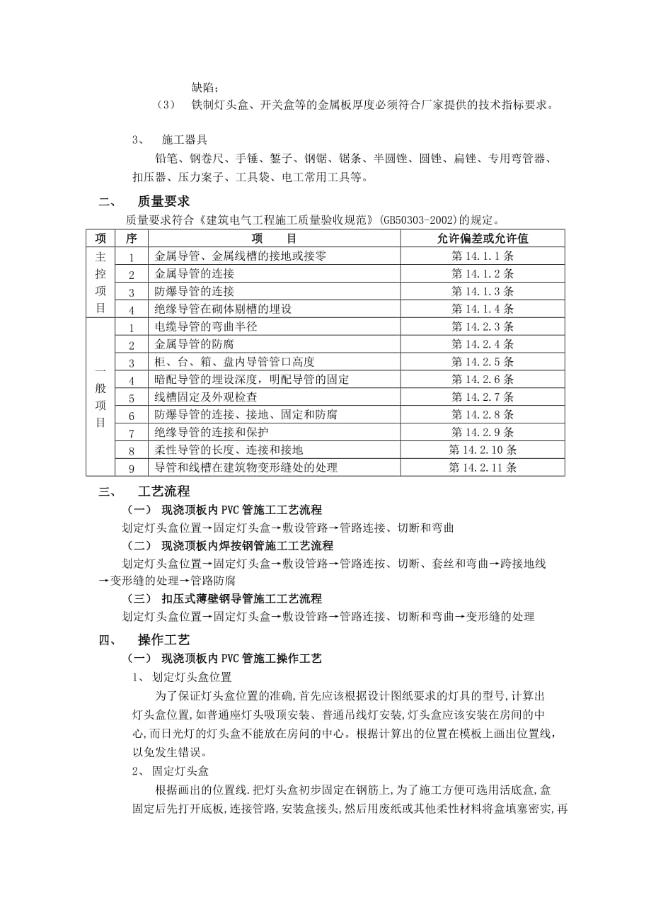 02现浇顶板内管路敷设工程-技术交底_第2页