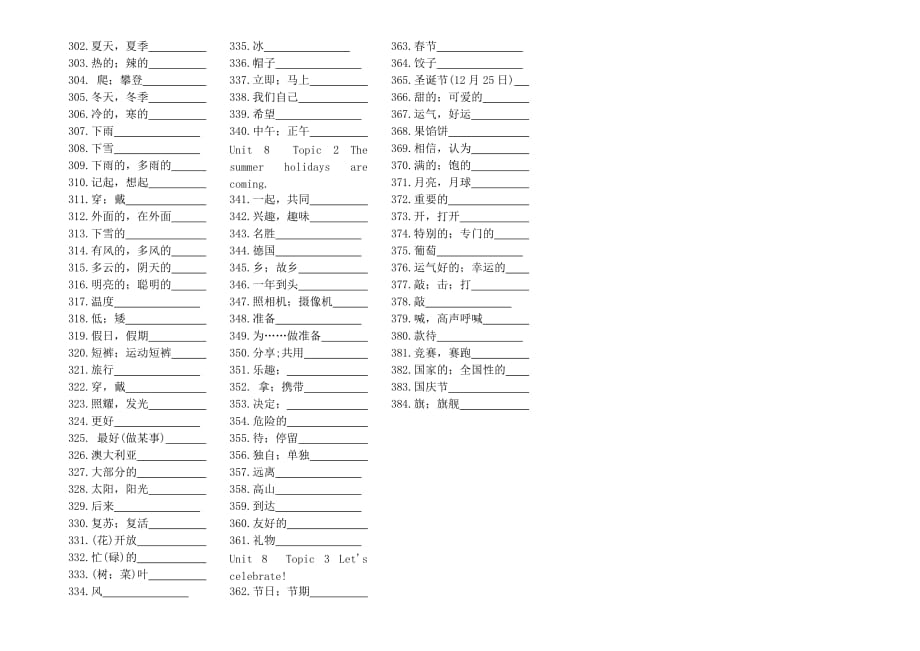 2019仁爱英语七年级下册单词默写表.doc_第3页