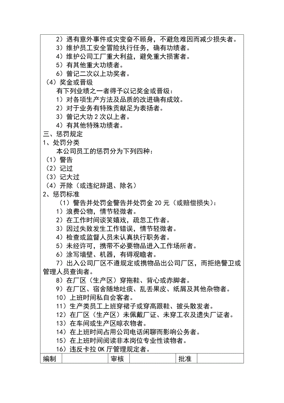 《新编》企业员工管理规定与实施细则50_第4页