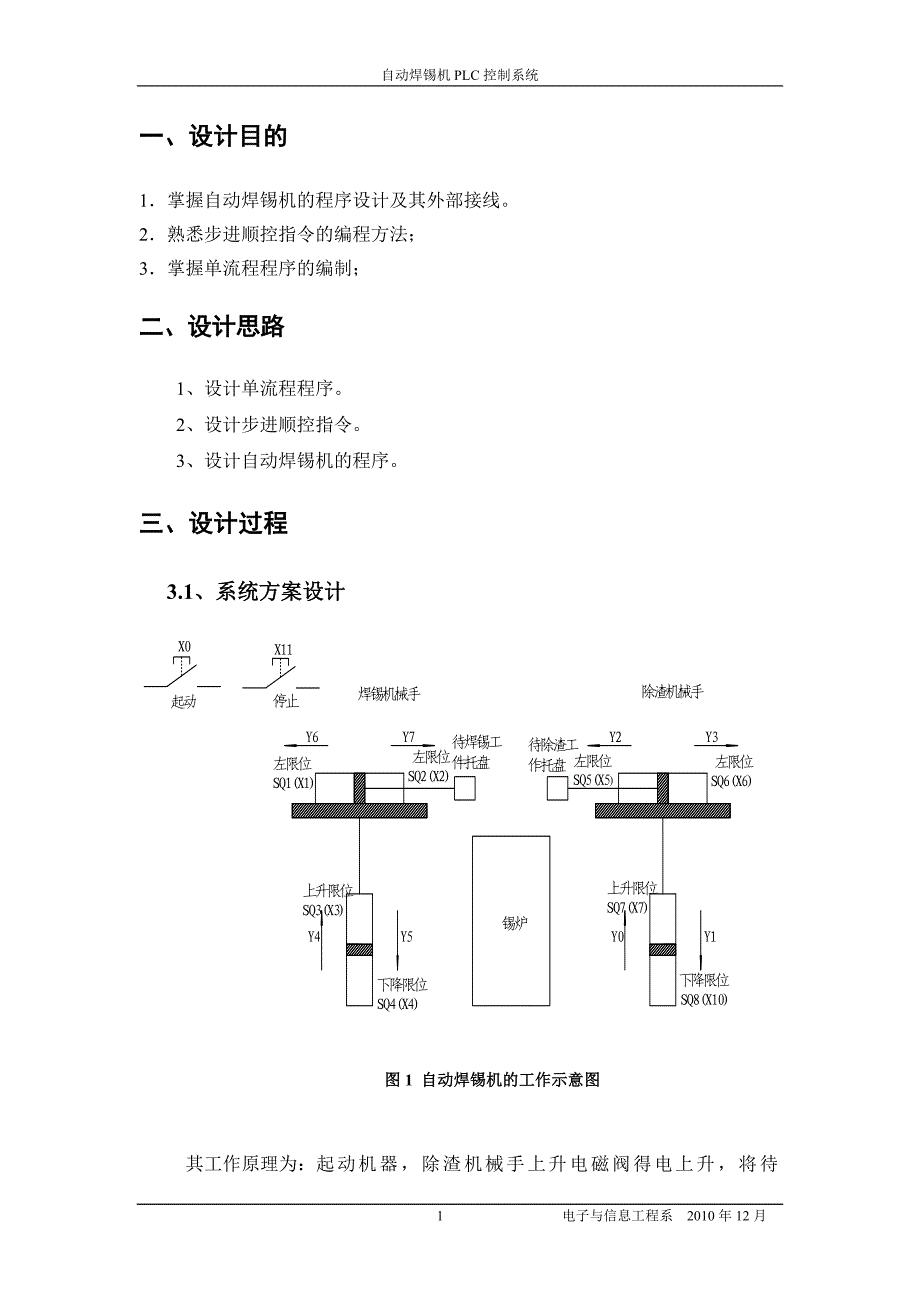 自动焊锡机PLC控制系统 PLC实训报告书.doc_第4页