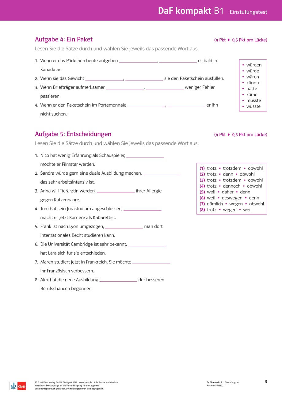 歌德学院德语B1考试题目.pdf_第3页
