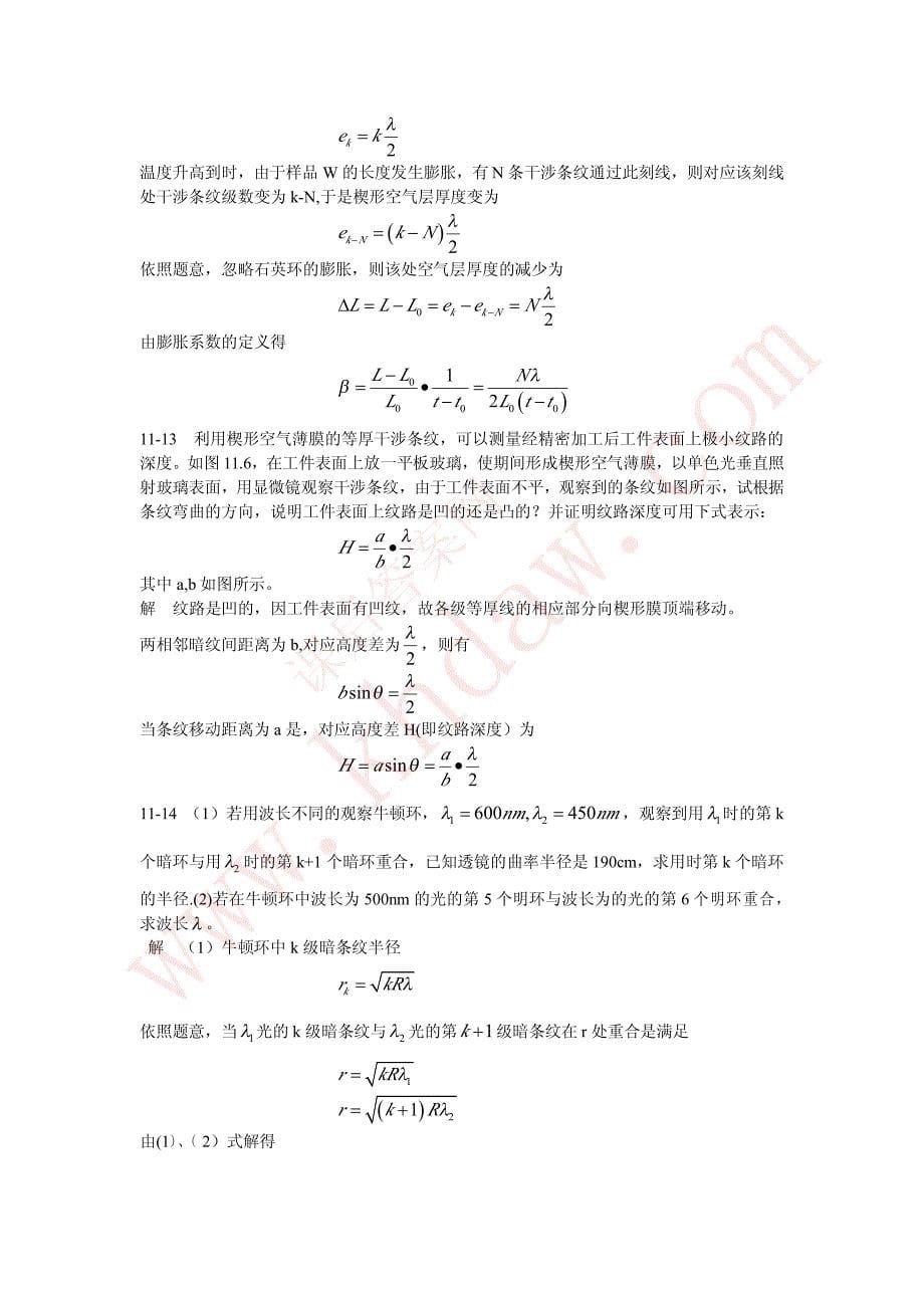 大学物理 第十一章 波动光学.pdf_第5页