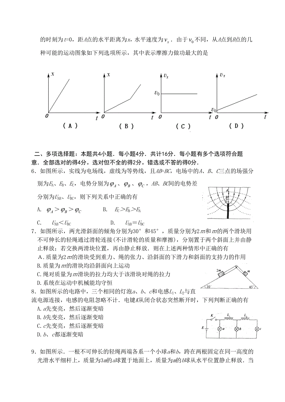 2008年江苏省高考物理试题及答案.doc_第2页