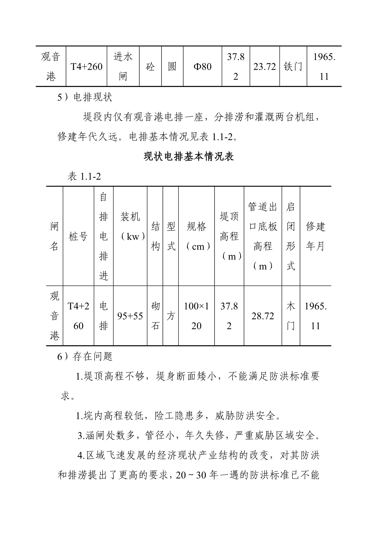 堤防工程建设项目基本情况_第4页