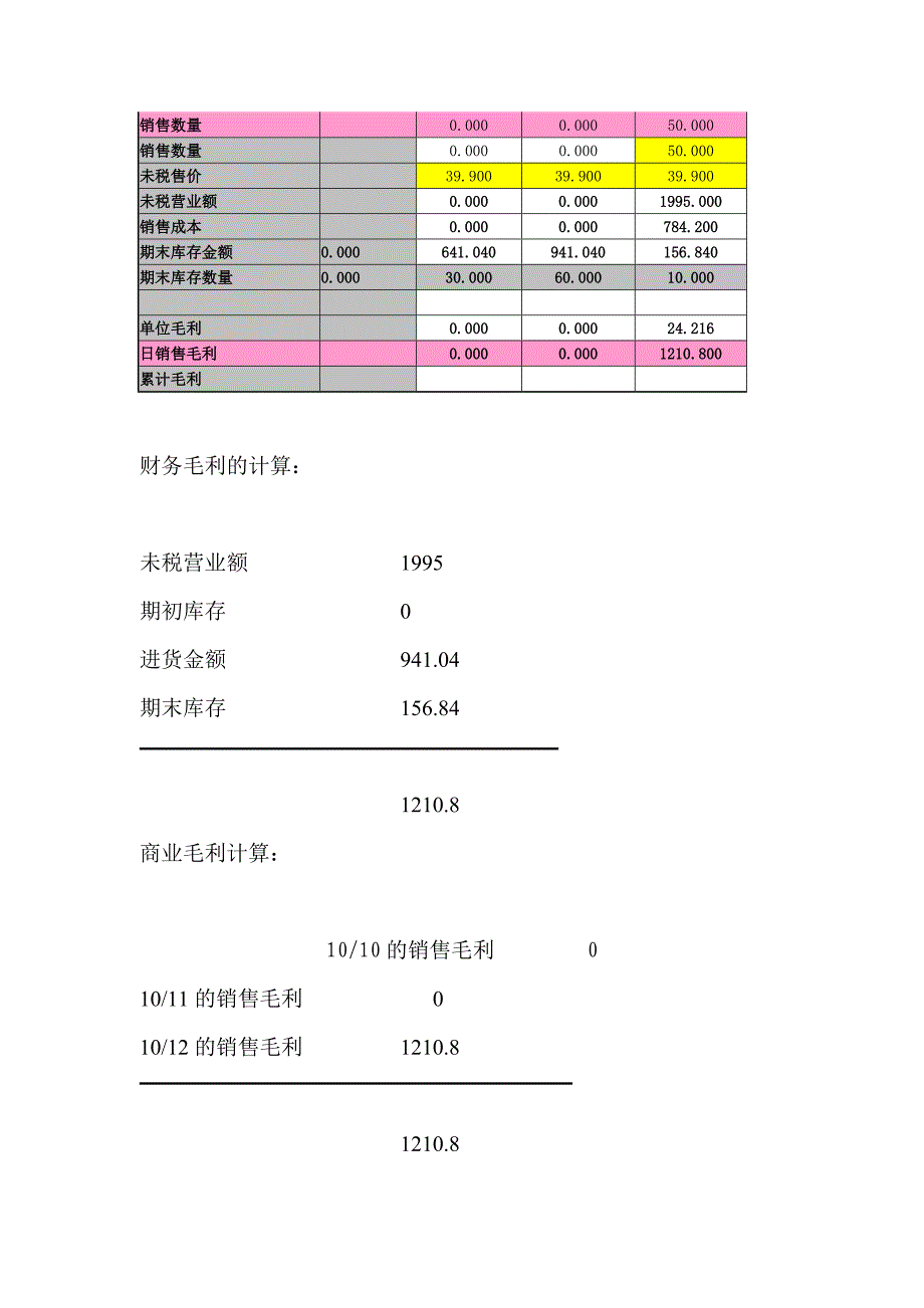 《新编》销售毛利的管理与计算_第3页