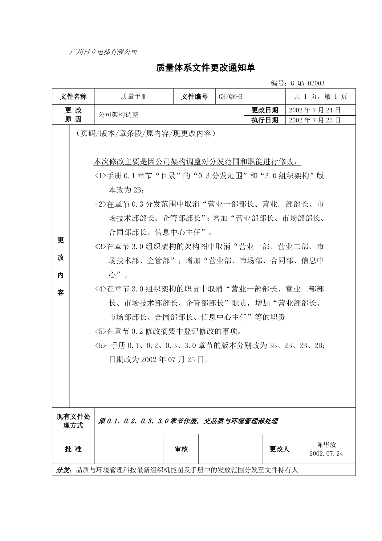 《新编》某电梯有限公司质量手册_第3页