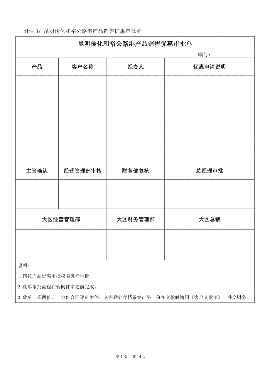 商户入驻各种手续表格.doc_第1页