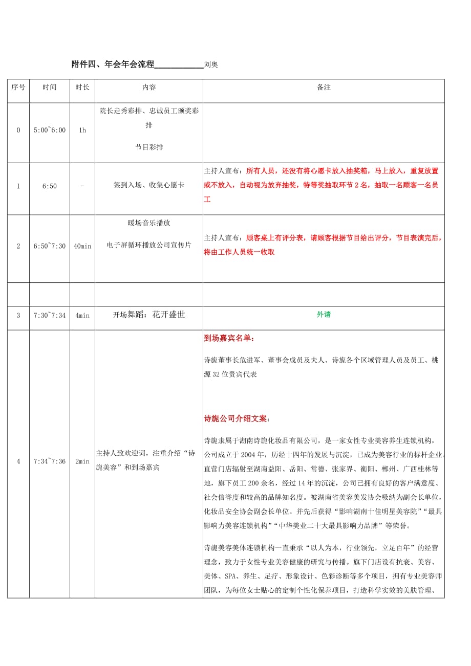 公司年会流程(详细).doc_第1页