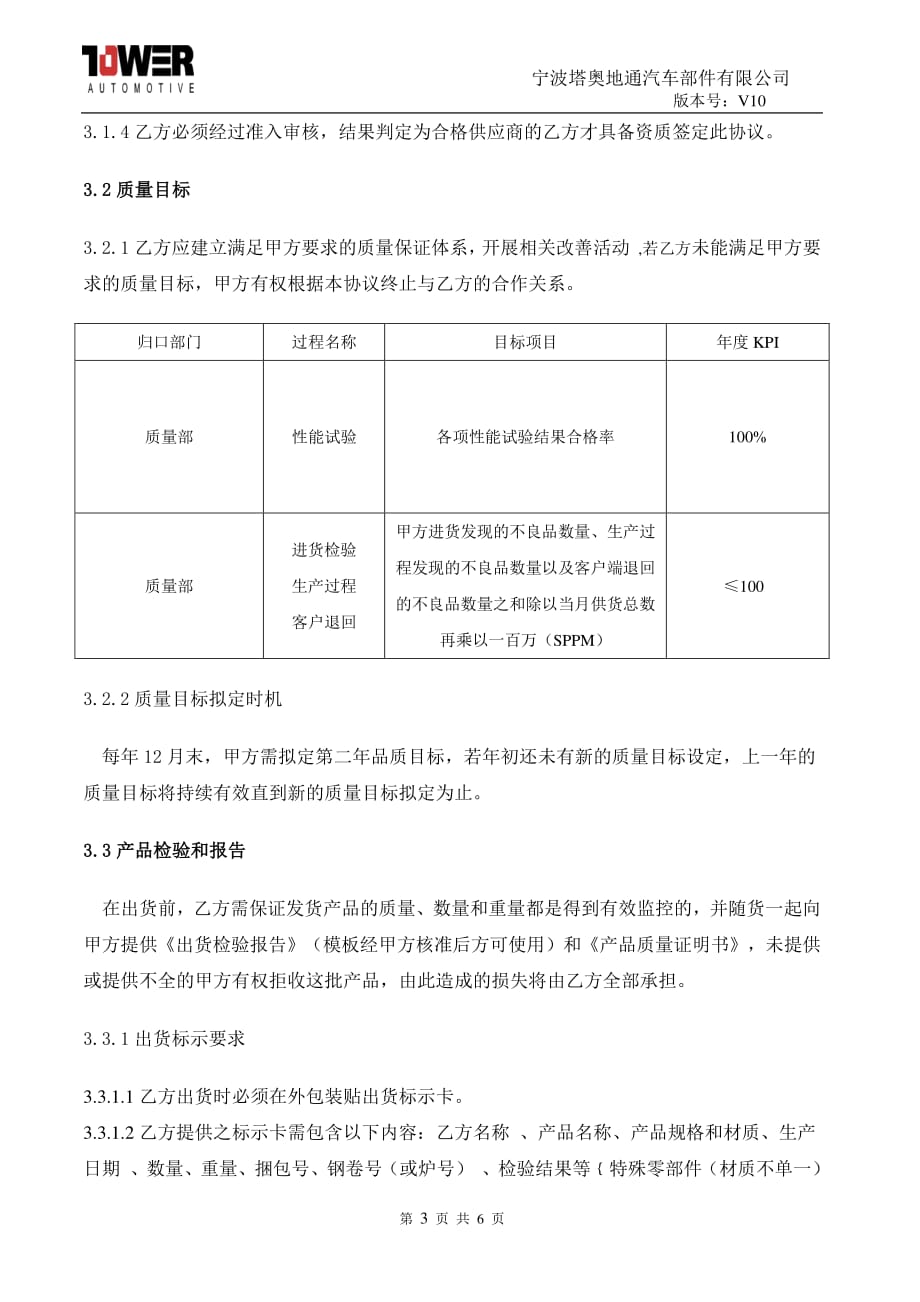 供应商质量保证协议书.pdf_第3页