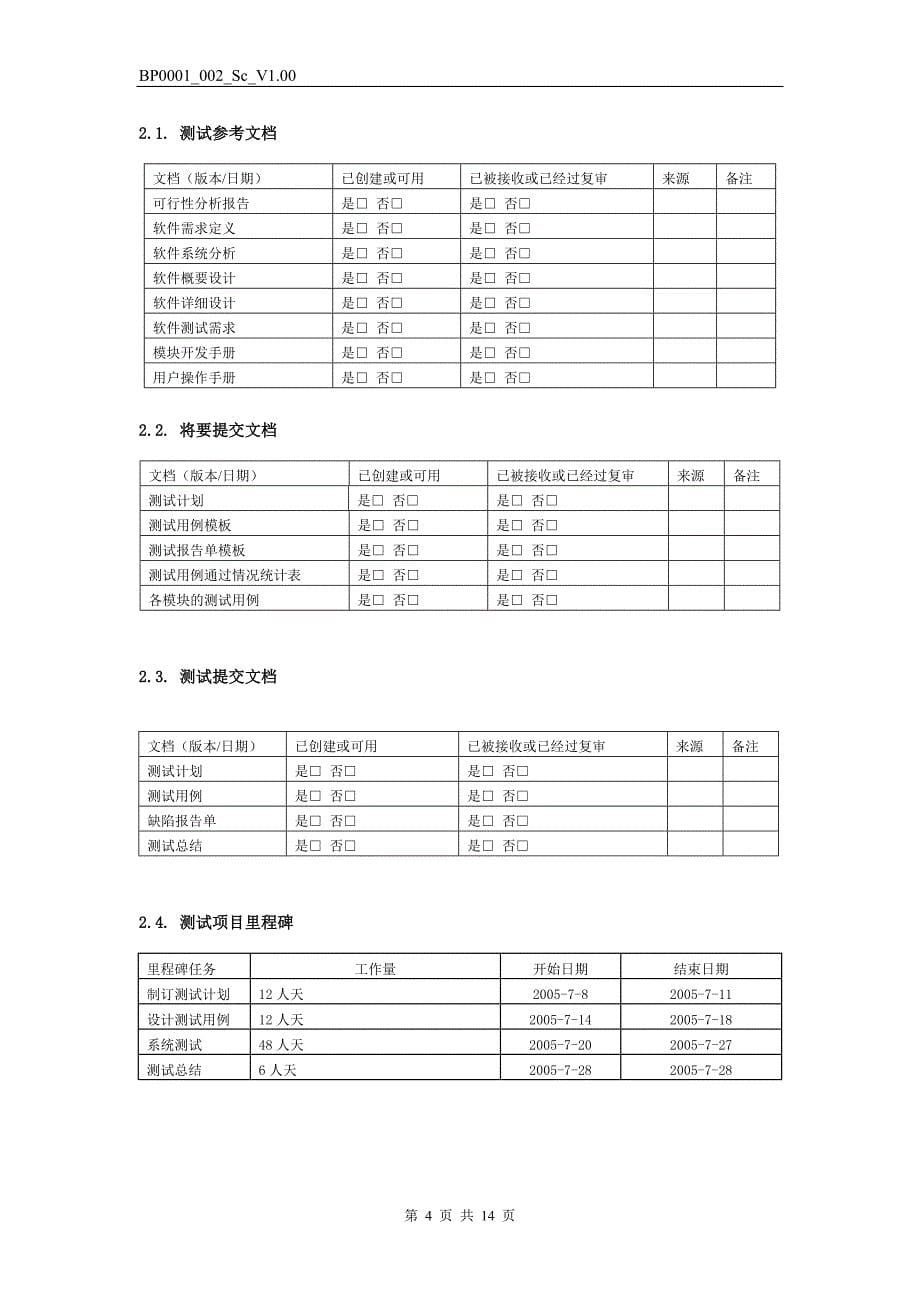 BP0001_002_Sc_V1.00(第2组) boffice 测试计划 模板.doc_第5页