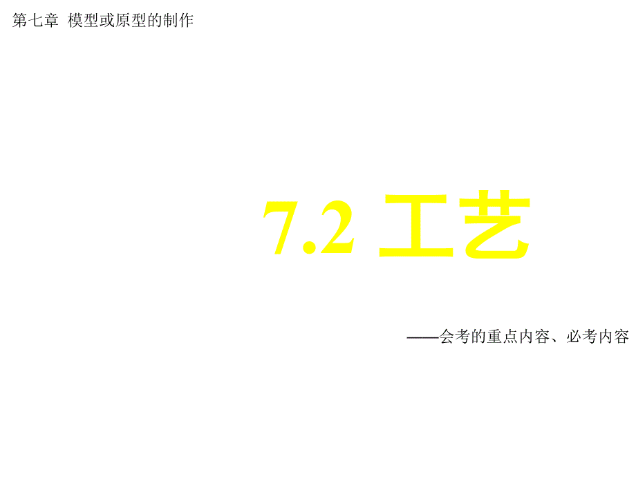 浙江温州第十一中学高中通用技术72工艺.ppt_第1页