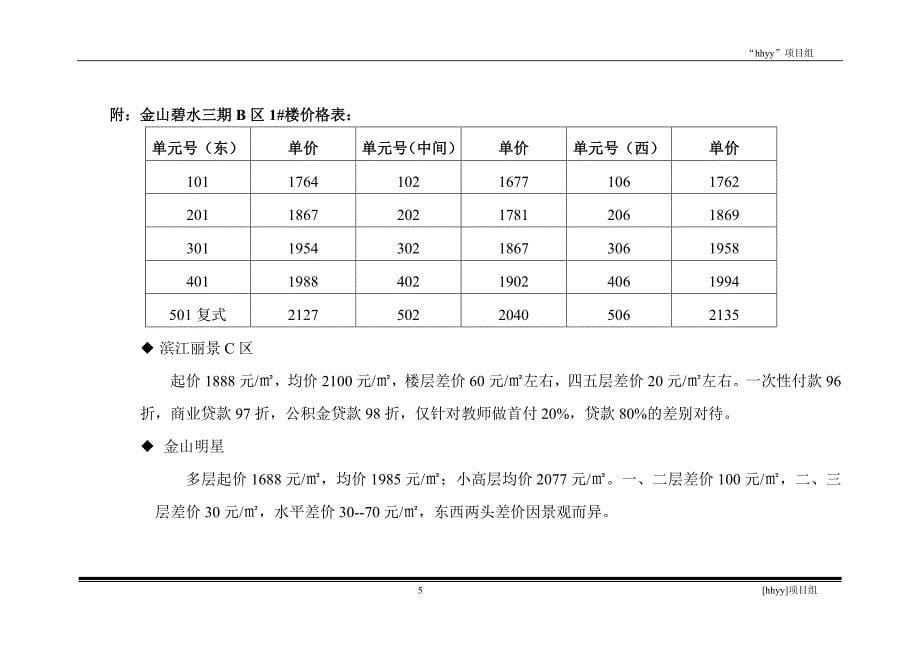 （2020年）（定价策略）住宅定价方法（案例说明）_第5页