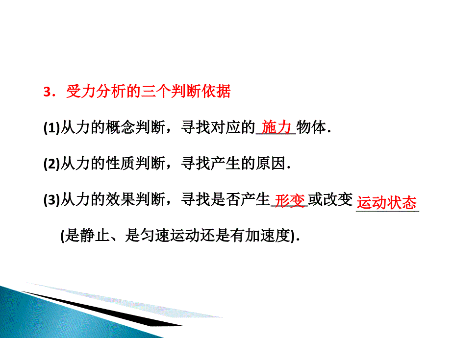 第一章 第三讲 受力分析 共点力的平衡_第4页