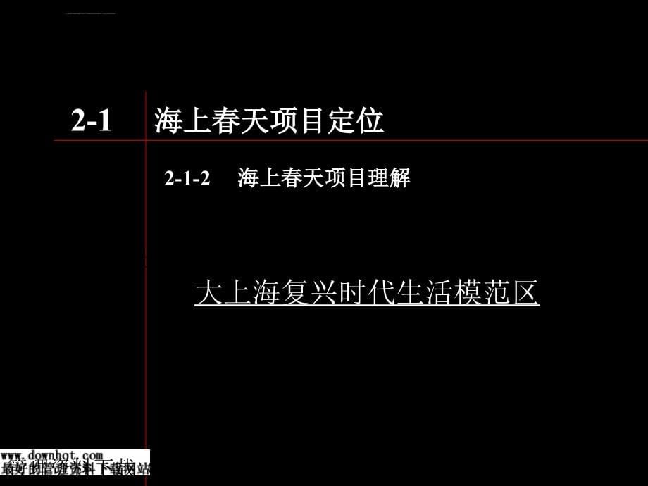 精品资料万科房地产开发推广资料-第二部分-传播定位与广告策略_第5页