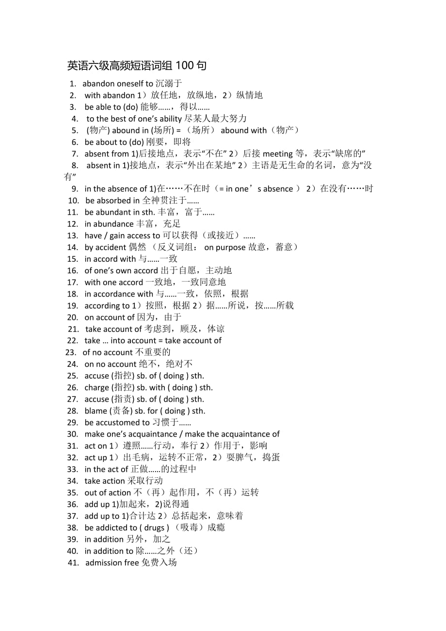 CET6词组短语.doc_第1页