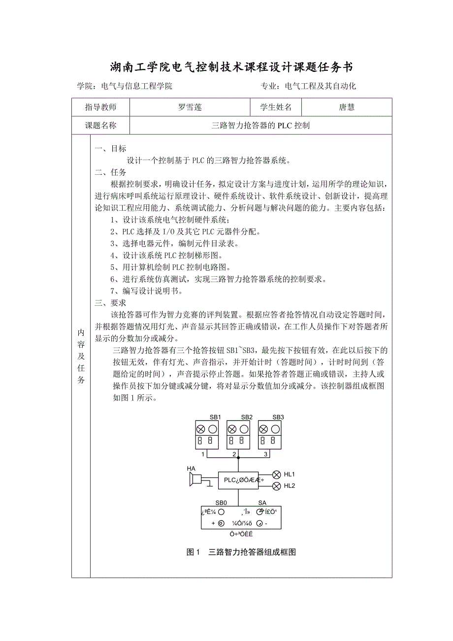 PLC控制三路抢答器.doc_第2页