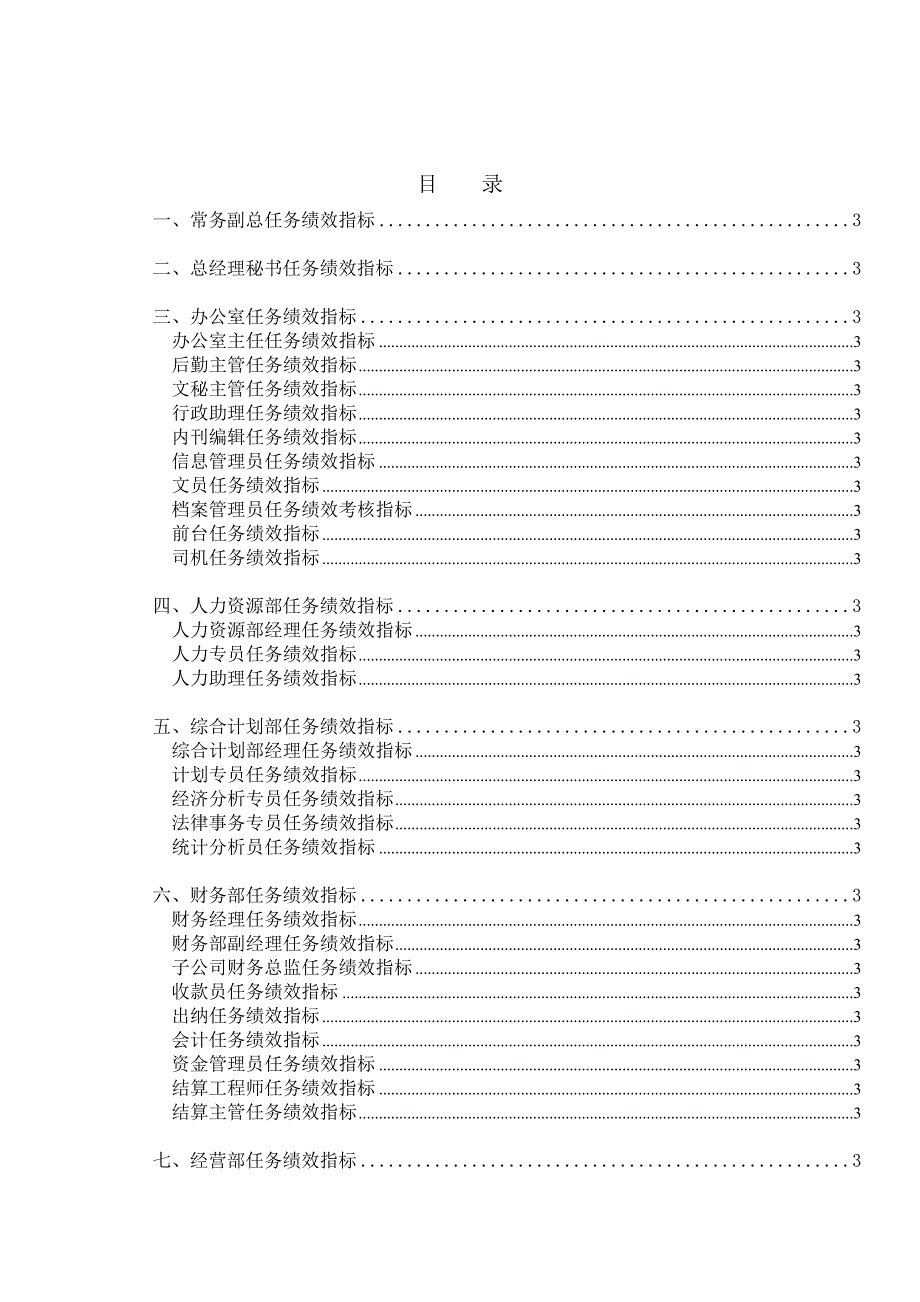 （2020）(KPI绩效指标)XX(集团)东莞公司员工任务绩效指标_第2页