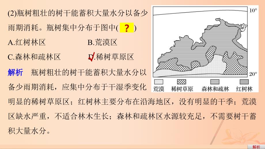 （通用版）高考地理三轮冲刺考前3个月解题方法规范选择题方法三区域特征法课件_第4页