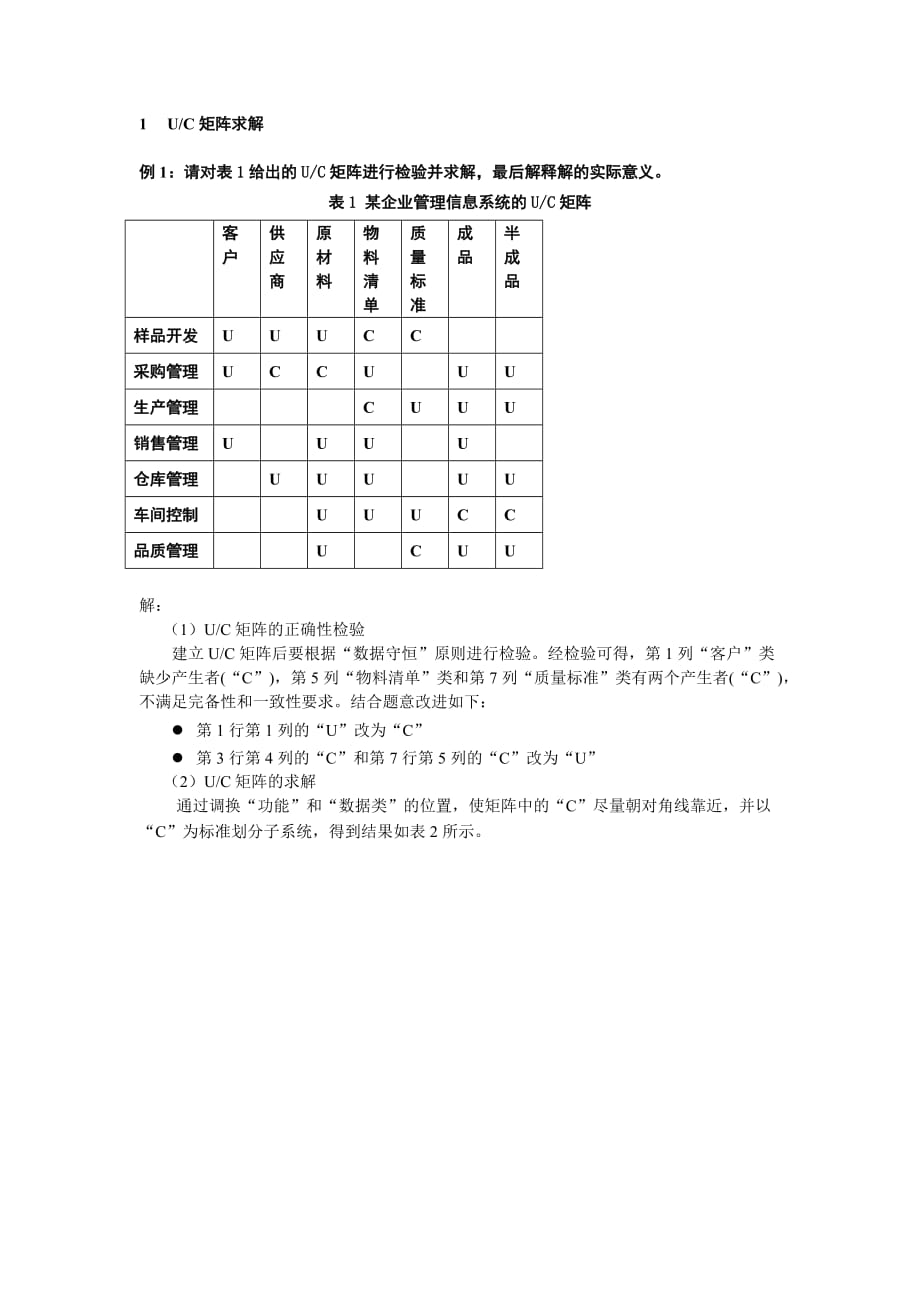 UC矩阵(练习).doc_第1页