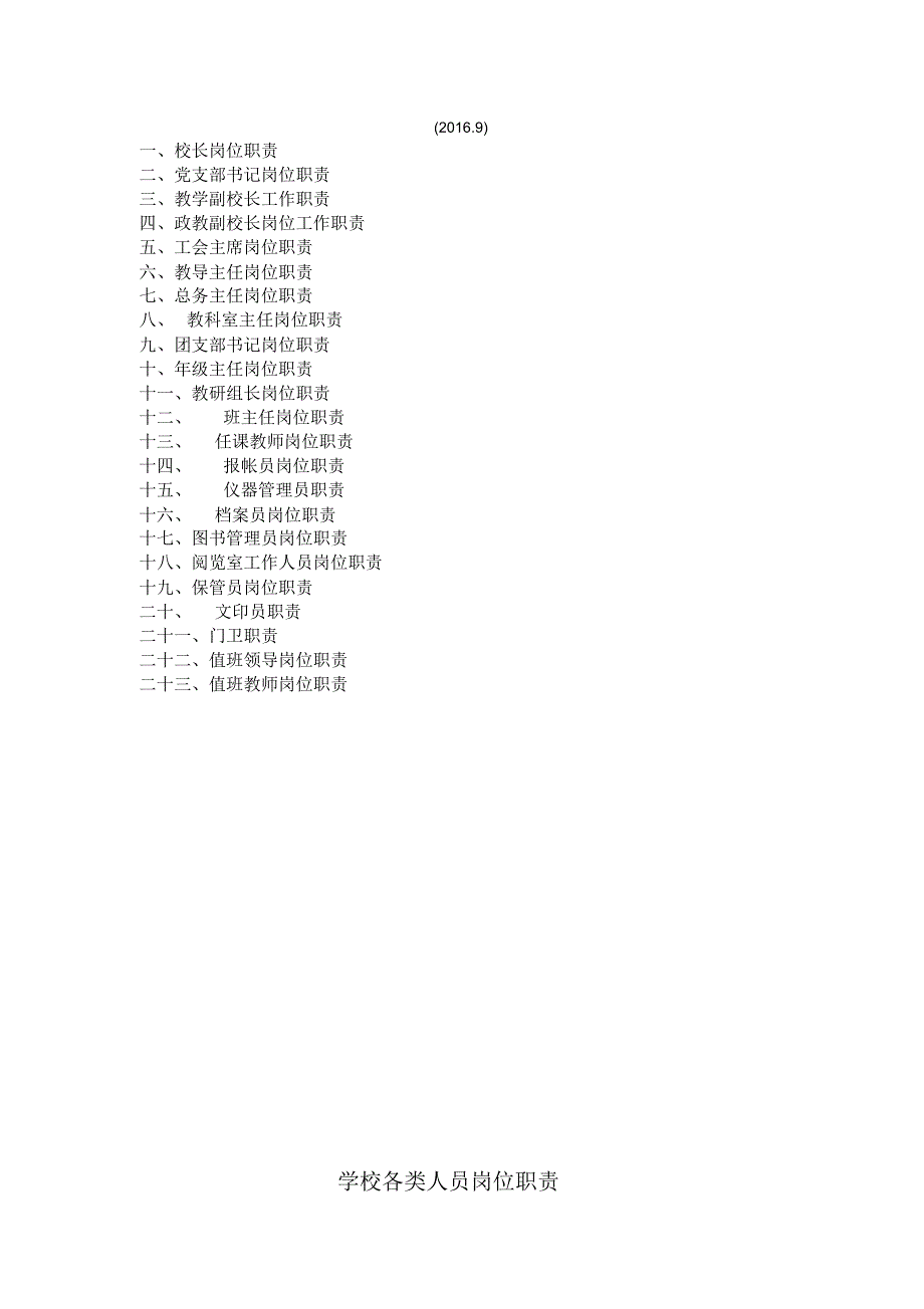 一、学校各类人员岗位职责[整理文档]_第2页