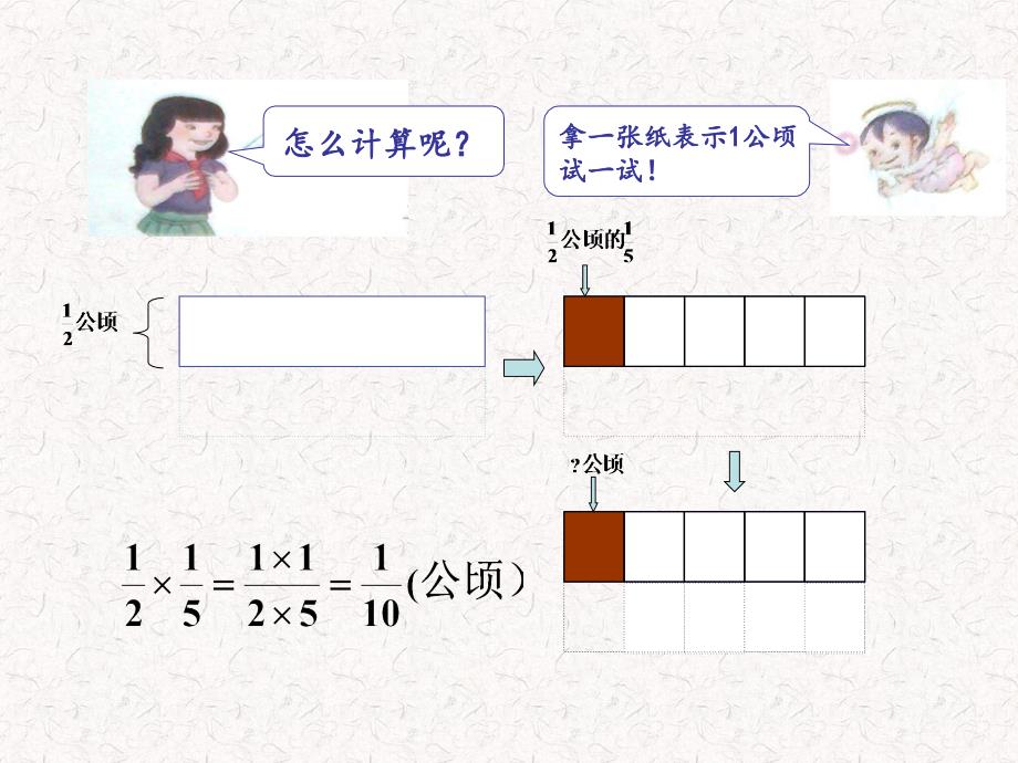 人教版六年级数学分数乘分数(例3)课件复习课程_第4页