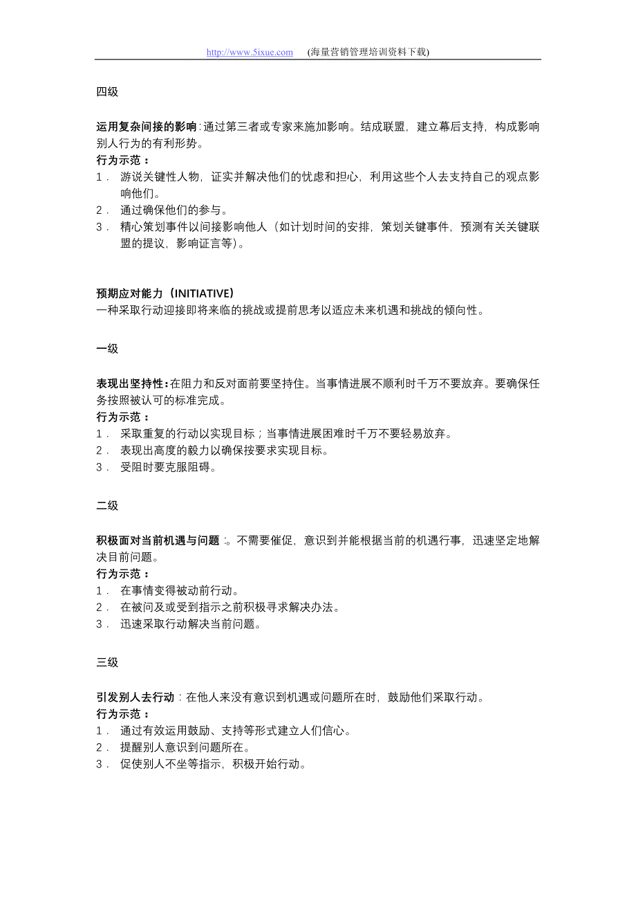 2020年（岗位职责）核心能力模型与技术岗位分级教材(DOC 84页)_第3页