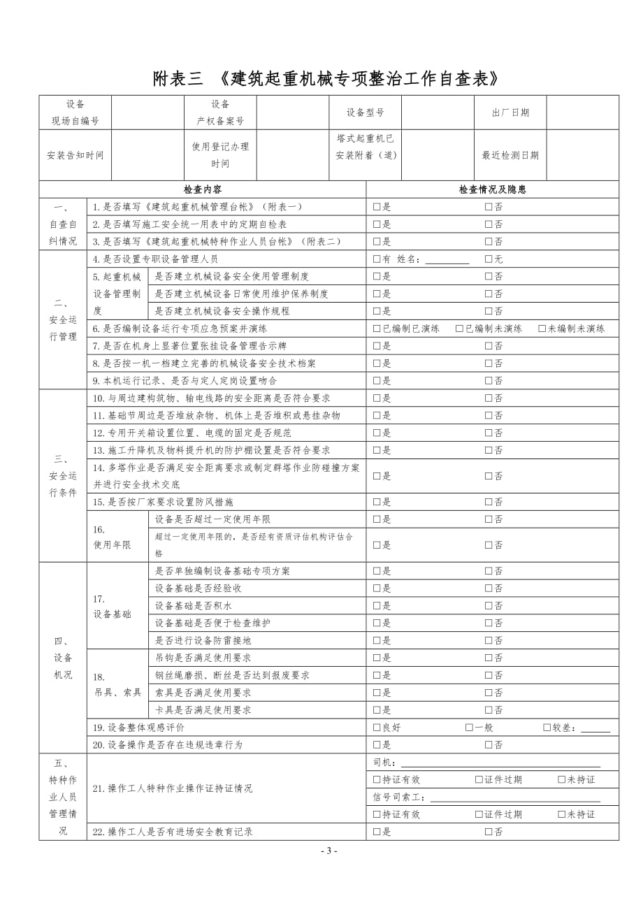 附表一-《建筑起重机械管理台帐》_第3页