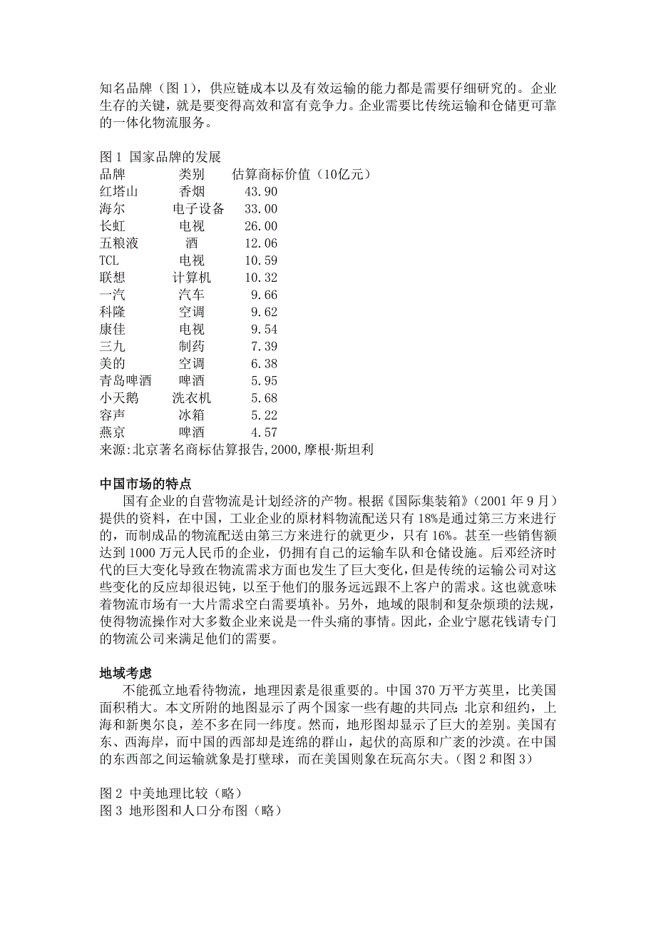 营销狂摩根中国物流报告译稿_第4页