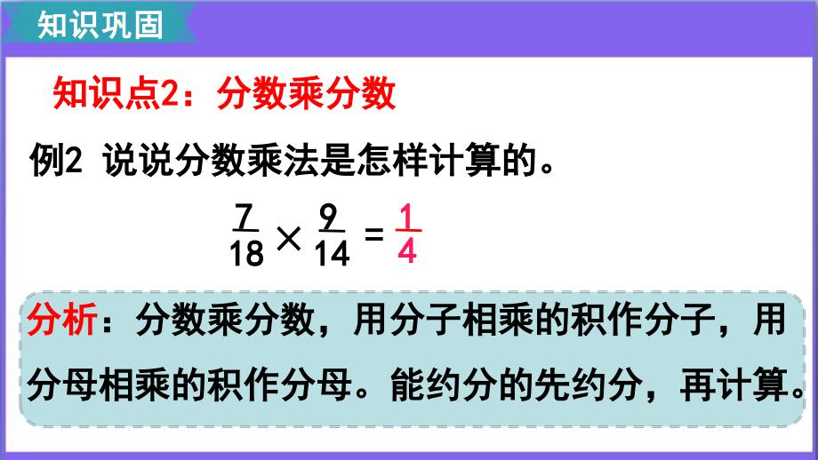 第9课时整理和复习【新人教版六年级数学上册 分数乘法】_第4页