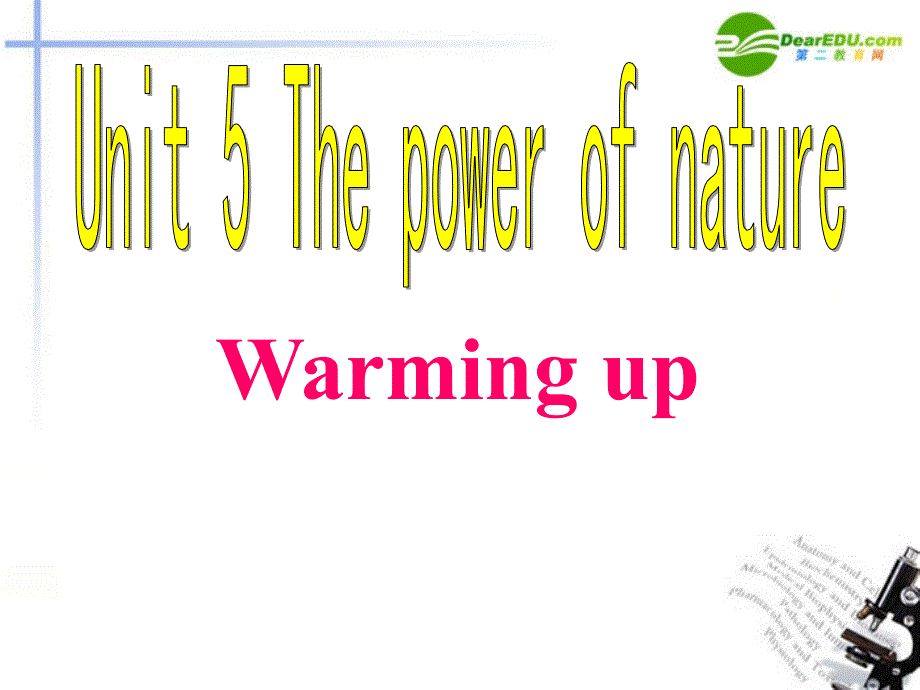 高中英语 5.19《Warming up》课件 新人教版选修6.ppt_第3页