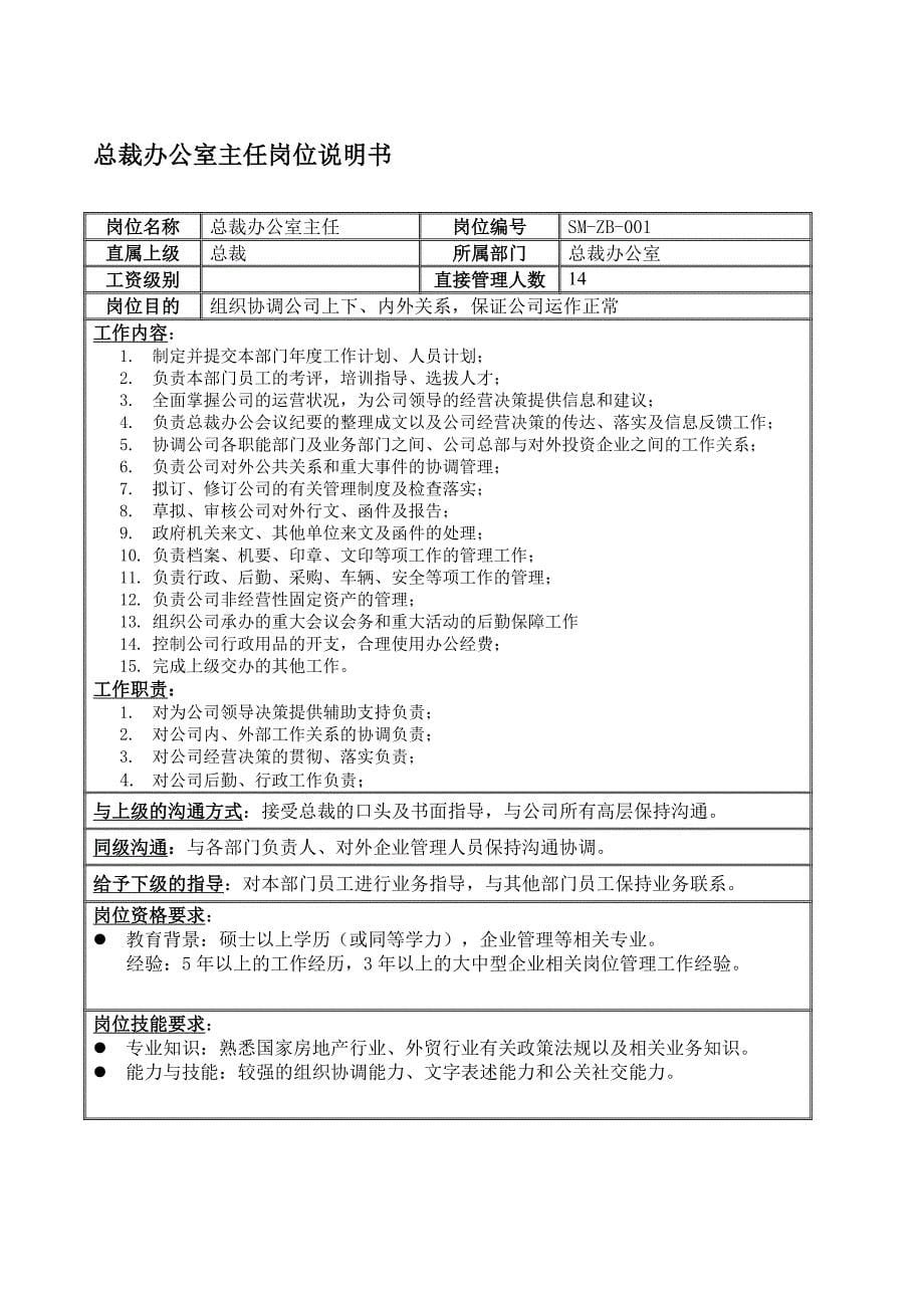 2020年（岗位职责）三木集团岗位评价方法培训资料(6个ppt10个doc)_第5页