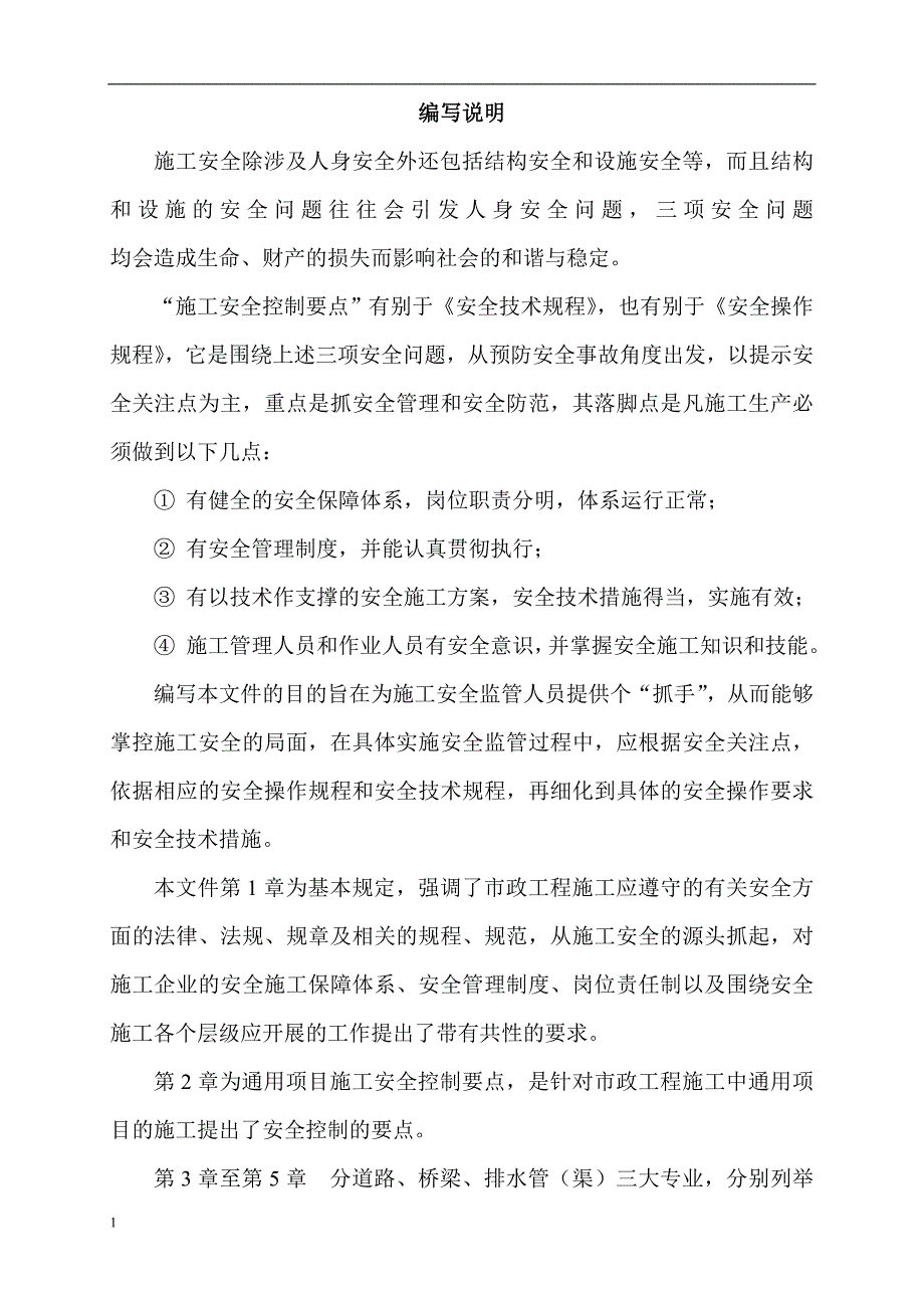 市政工程施工安全控制要点资料教程_第2页