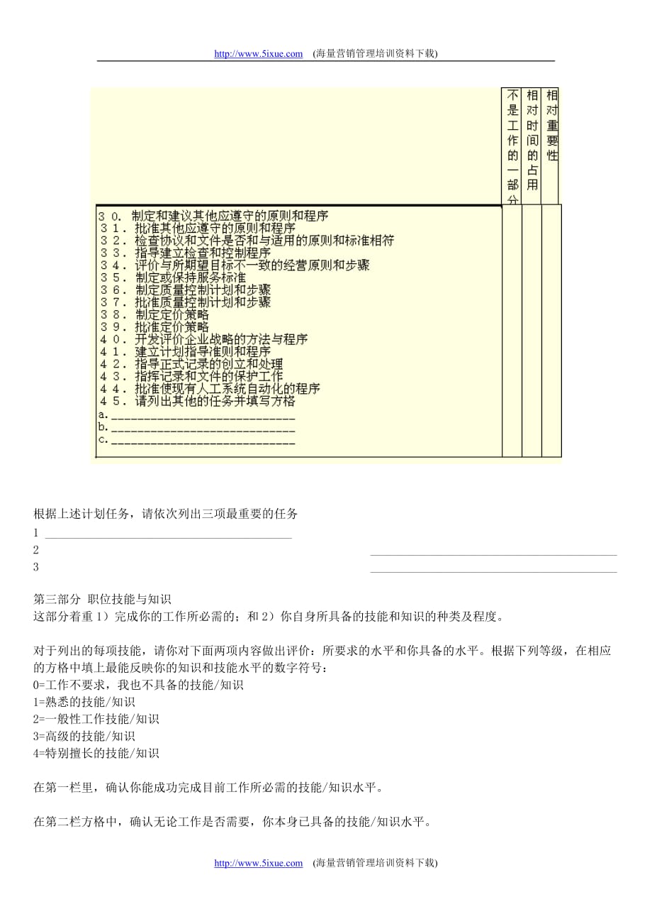 2020年（工作计划）工作计划表汇总(36个doc 6个xls)8_第4页