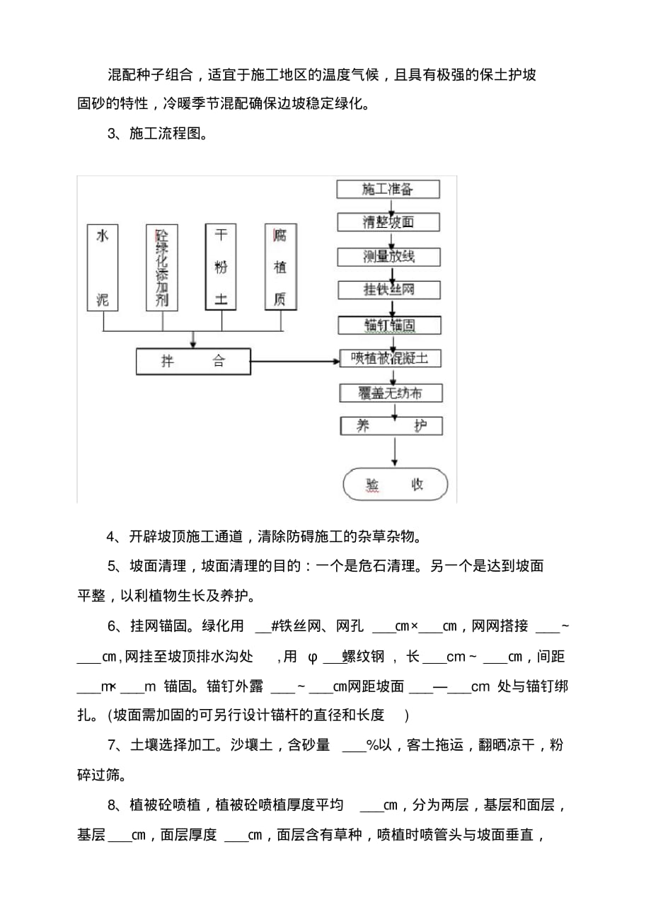 植被砼护坡绿化一般工程施工组织设计方案_第3页