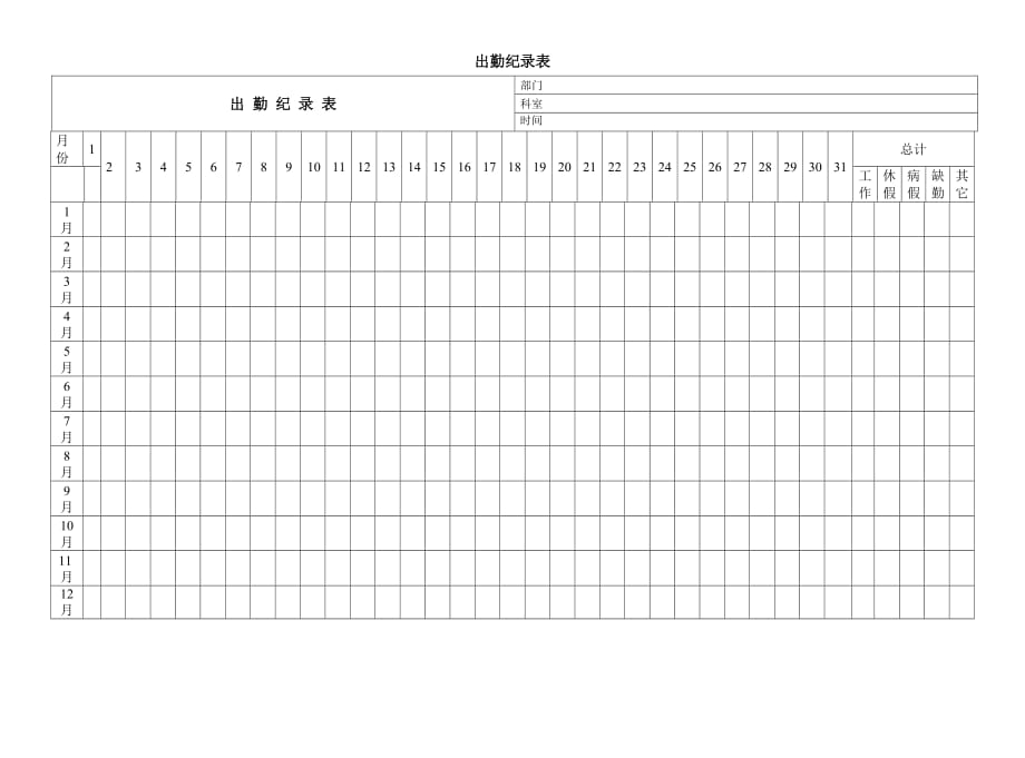 《精编》企业常用管理表格大全779_第1页